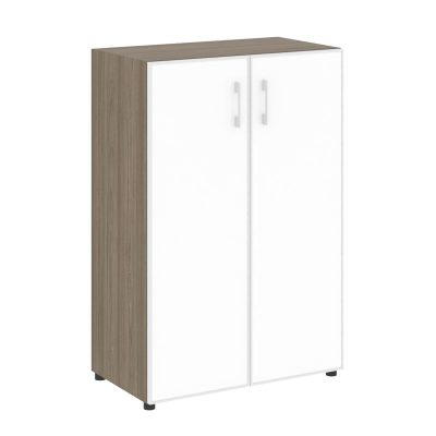 Ялта Шкаф LT.ST-2.4 R white Вяз Благородный/Стекло White 800*450*1195