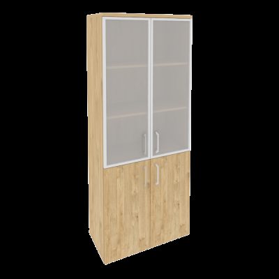 Оникс Шкаф высокий широкий O.ST-1.2 R Тиквуд Светлый 800*420*1977