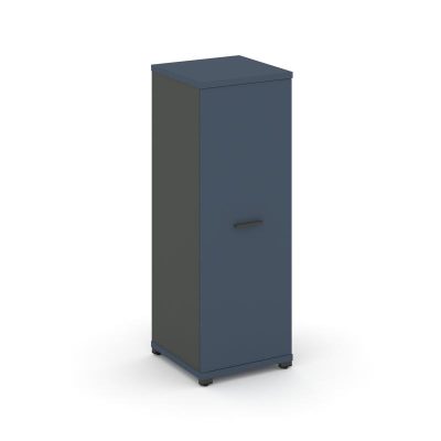 Концепт Шкаф 1 узкая секция, 3 ниши CN.STU.E-316 A Звездный Сапфир/Антрацит NEW/Металл Антрацит 420*
