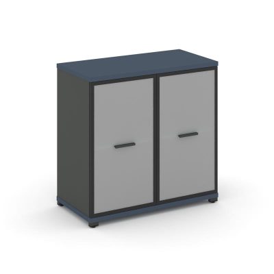 Концепт Шкаф 1 широкая секция, 2 ниши CN.STS.E-213 RMB A Звездный Сапфир/Антрацит NEW/Металл Антраци