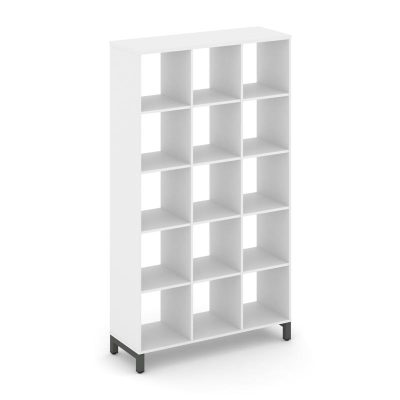 Стайл Проджект Каркас стеллажа 5 яр. SN.KS-530 Белый/Металл Антрацит 1121*400*1982