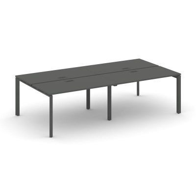 Стайл Проджект Рабочая станция двухсторонняя SN-59P.DRS-053 Антрацит/Металл Антрацит/Черный Заглушка