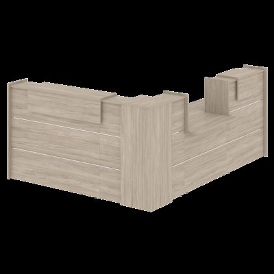 Оникс Ресепшн O.R-K-31 Дуб Аттик 3201*2773*1187