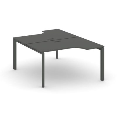 Стайл Проджект Рабочая станция эргономичная SN-59P.DRPA-002 Антрацит/Металл Антрацит/Черный Заглушка