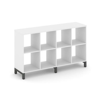 Стайл Проджект Каркас стеллажа 2 яр. SN.KS-240 Белый/Металл Антрацит 1488*400*881