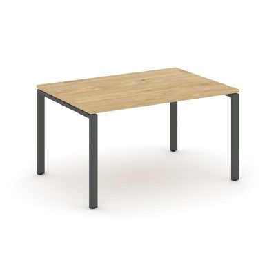 Стайл Проджект Стол переговорный SN-6P.SPRG-004.3 Тиквуд Светлый/Металл Антрацит 1580*980*750