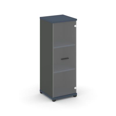 Концепт Шкаф 1 узкая секция, 3 ниши CN.STU.E-316 SP A Звездный Сапфир/Антрацит NEW/Металл Антрацит/П