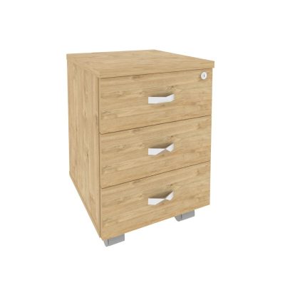 Оникс Директ Тумба мобильная O.TM-3 Тиквуд Светлый 432*460*611