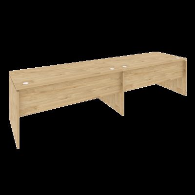Оникс Рабочая станция O.RS-2.4.8 Тиквуд Светлый 3160*800*750