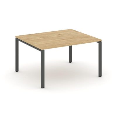 Стайл Проджект Стол переговорный SN-6P.SPRG-032.3 Тиквуд Светлый/Металл Антрацит 1180*1180*750