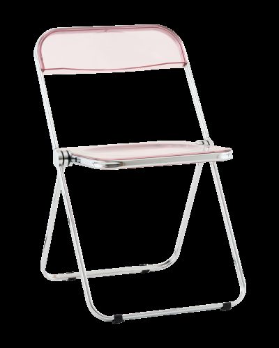 Стул Fold Pink складной розовый