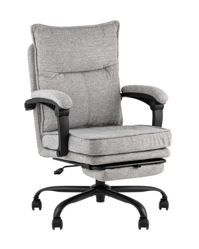 Кресло офисное TopChairs 6078A светло-серый