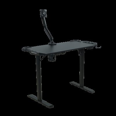 Стол письменный игровой с подъемным механизмом WTG001 Черный/Черный 1050х560х750-1150 XTEN-UP