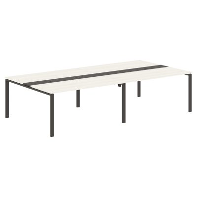 Конференц стол EUCT 3116 Ясень Траун/Мокко/Мокко 3126х1606х750 EDIS