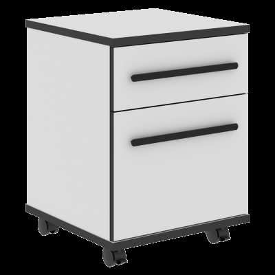 Тумба мобильная UMC-2D.A Белый* 461х450х614 USTO