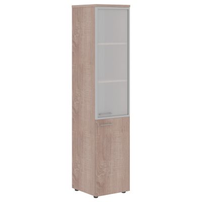 Шкаф колонка комбинированная (Пр) с топом XHC 42.7(Пр) Дуб Сонома 432х432х1955 XTEN