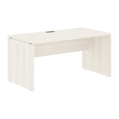 Стол прямой EDST 1580 Ясень Траун/Мокко 1560х800х750 EDIS