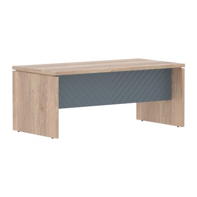 Стол руководителя TLST 189 Дуб Каньон Z/Серо-голубой 1800х900х750 TORR LUX
