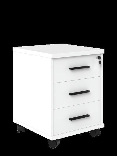 Тумба подкатная ТМ-3.А.BH Белый 412х450х551 COMP