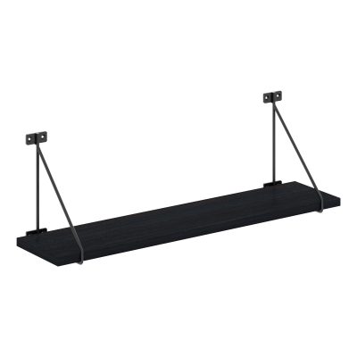 Полка с полкодержателями SH4-BAR Дуб Юкон Модерн 660х166х209 COFFEE