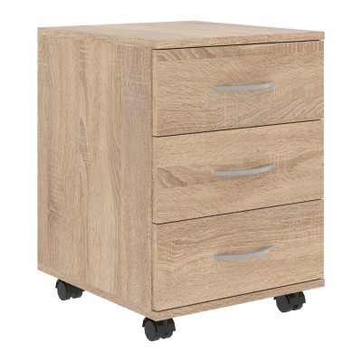 Тумба мобильная SC-3M.1 Дуб Сонома светлый 412х450х566 SIMPLE
