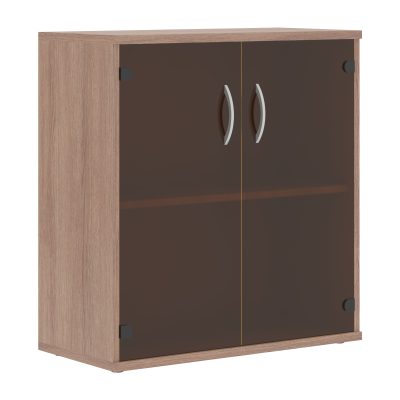 Шкаф со стеклянными дверьми СТ-3.2 Ясень Шимо 770*365*823