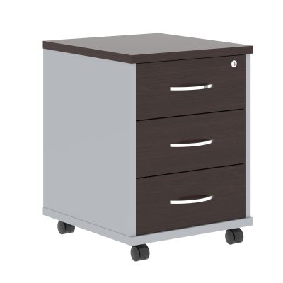 Тумба подкатная ТМ-3.А Венге Магия/Металлик 412х450х551
