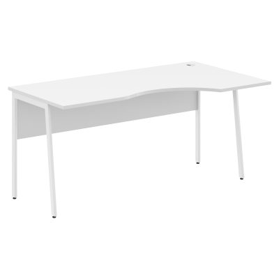 Стол прямой СА-1P(Пр) Белый/Белый 1600х900х755 IMAGO PLUS