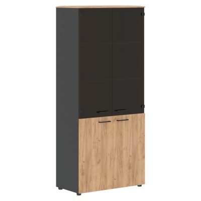 Шкаф комбинированный JHC 85.2 Дуб Бофорд/Антрацит 856х452х1949 JAY