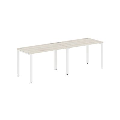Стол 2-х местный XS6WST 2470 Сосна Эдмонт/Белый 2400х700х750 XTEN-S60