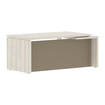 Стол руководителя TLCT 189(Л) Сосна Эдмонт Z/Капучино 1800х900х750 TORR LUX