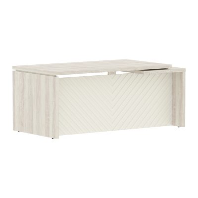Стол руководителя TLCT 189(Л) Сосна Эдмонт Z/Латте 1800х900х750 TORR LUX