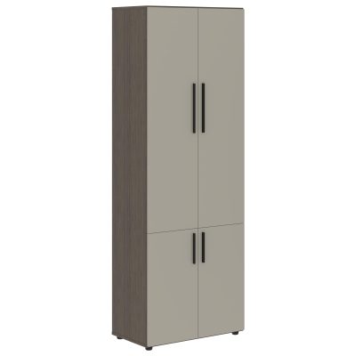 Шкаф высокий широкий VHCS 80.3 Аметист/Дуб Сильвер 800х450х2253 VELION