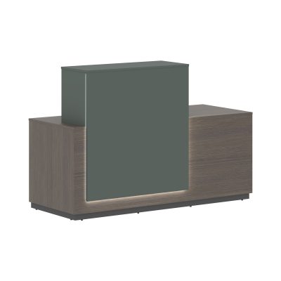 Модуль VMS 180(Пр) Нефрит/Дуб Сильвер 1800х650х1200 VELION-R