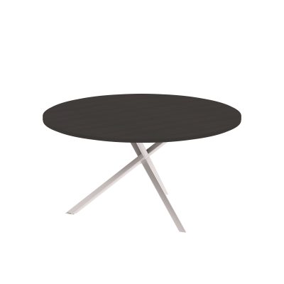 Конференц - стол XRST 150 Дуб Юкон Модерн/Алюминий 1200х1200х750 XTEN-S