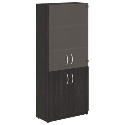 Шкаф комбинированный SR-5W.2 Дуб Юкон Модерн 770х375х1815 SIMPLE