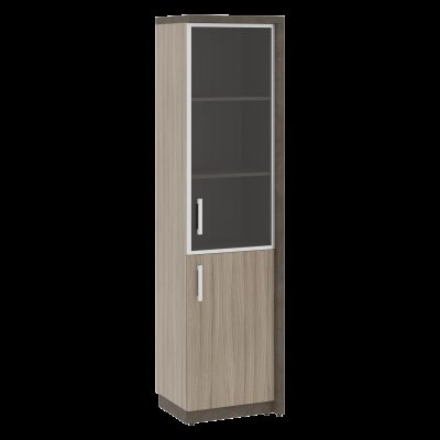 Шкаф СФ-534592 Бетон чикаго тем F187 ST9/Дрифтвуд H3090 ST22/Графит/Черный 537х454,5х2083 WOOD&STONE