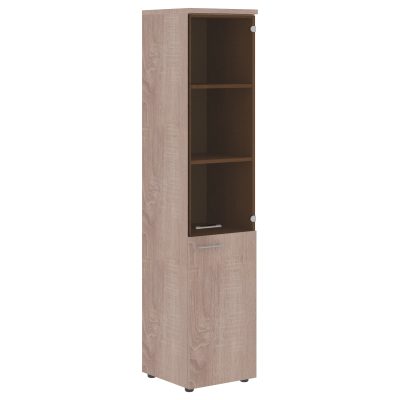 Шкаф колонка комбинированная (Пр) с топом XHC 42.2(Пр) Дуб Сонома 432х432х1955 XTEN