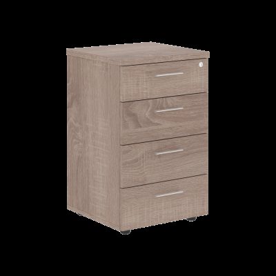 Тумба приставная XLC-4D.1A Дуб Сонома 467х450х750 XTEN