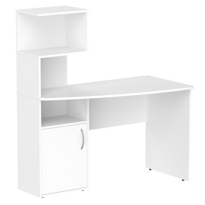 Стол компьютерный CD 1213(Л) Белый 1200х600х1350 COMP