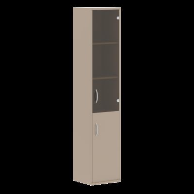 Шкаф колонка комбинированная СУ-1.2(Пр) Мокачино 406х365х1975