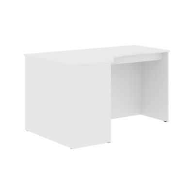 Стол эргономичный SE-1400(Л) Белый 1400х900х760 SIMPLE