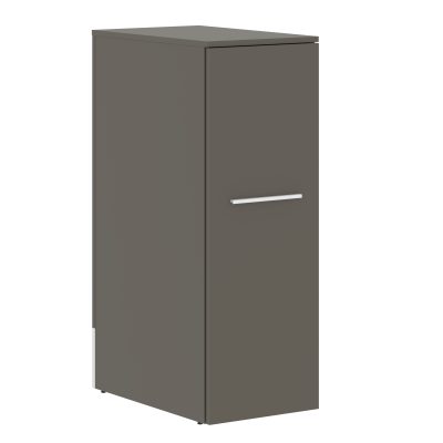 Тумба с выдвижной секцией EDMS 120 Белый/Мокко 430х690х1200 EDIS-R