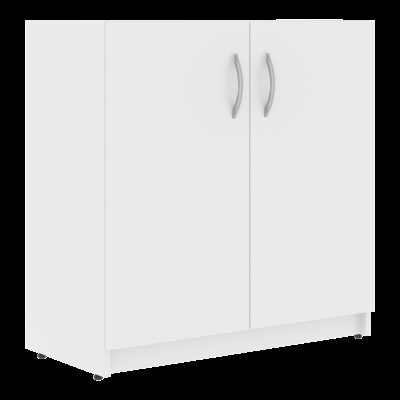 Шкаф с глухими малыми дверьми SR-2W.1 Белый 770х375х790 SIMPLE