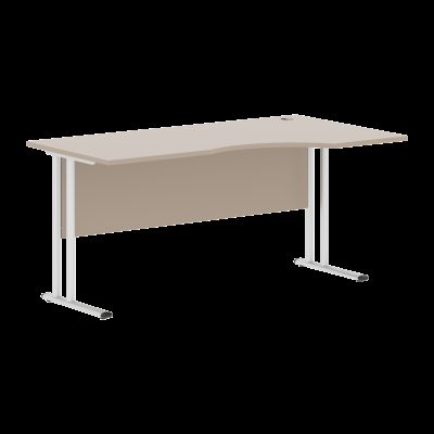Стол эргономичный СА-1M(Пр) Мокачино/серебро 1200х900х755 Imago M