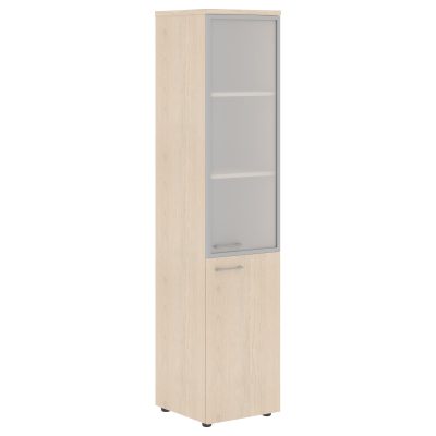 Шкаф колонка комбинированная (Пр) с топом XHC 42.7(Пр) Бук Тиара 432х432х1955 XTEN