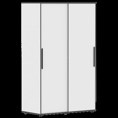 Шкаф высокий с дверьми купе UHCS 1260 Белый* 1200х600х1975 USTO
