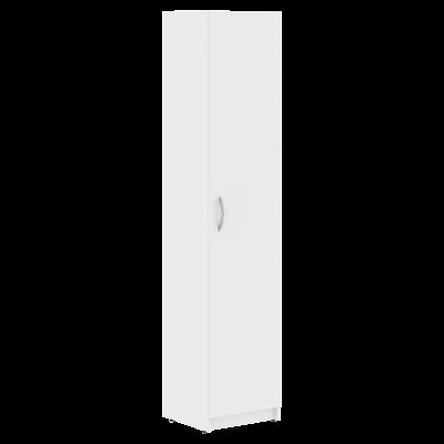 Шкаф колонка с глухой дверью SR-5U.1(Пр) Белый 386х375х1815 SIMPLE