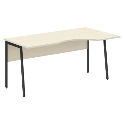 Стол прямой СА-1P(Пр) Клен*/Антрацит 1600х900х755 IMAGO PLUS