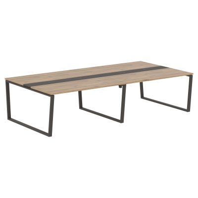 Конференц стол EVCT 3116 Дуб Денвер светлый/Мокко/Мокко 3126х1606х750 EDIS